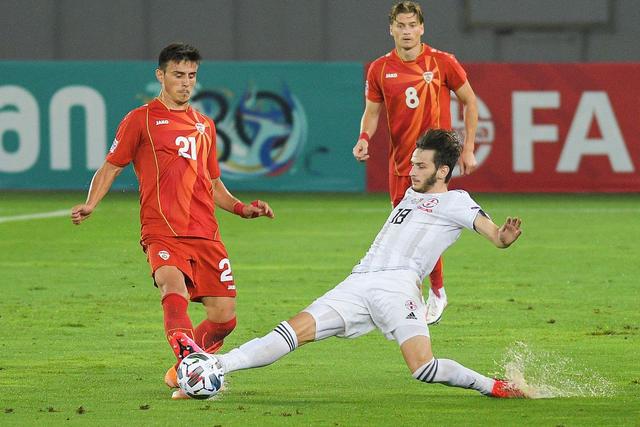 包含阿尔巴尼亚客场获胜格鲁吉亚，稳健前行的词条