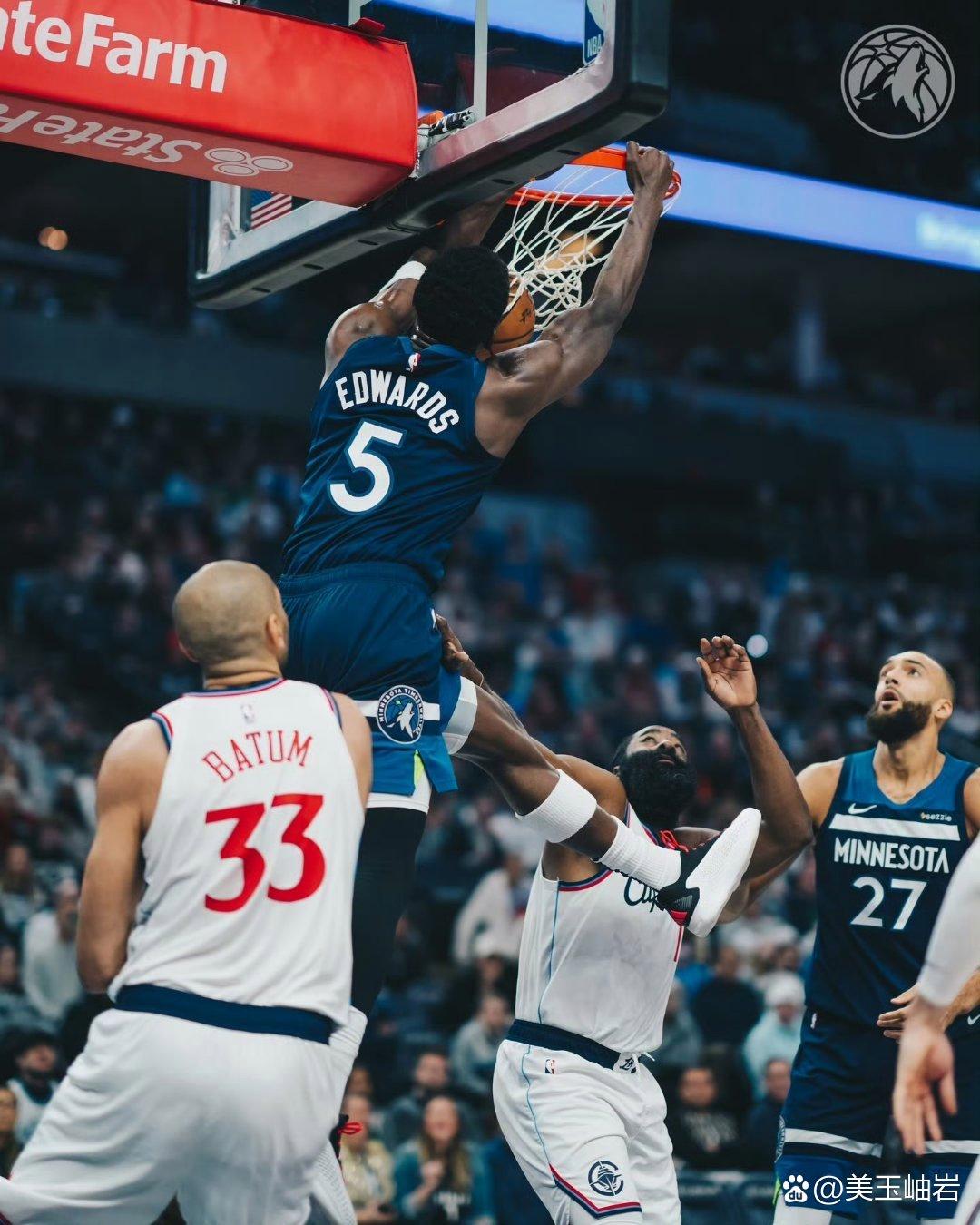 森林狼遭遇滑铁卢，唐斯斯卡尔统领防守漏洞